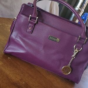 Plum purse
